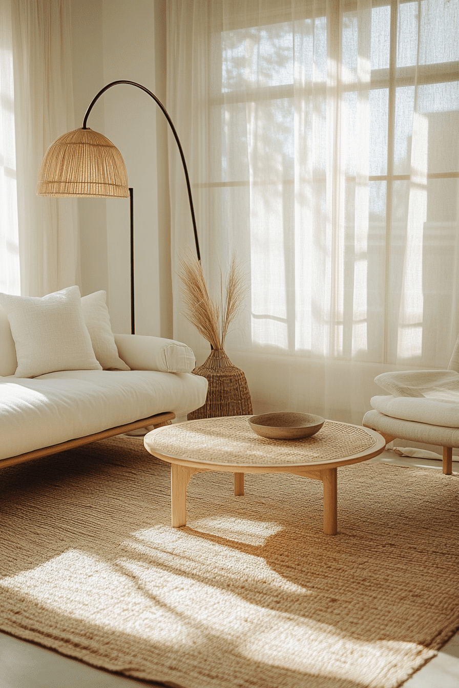 modern minimalist living room