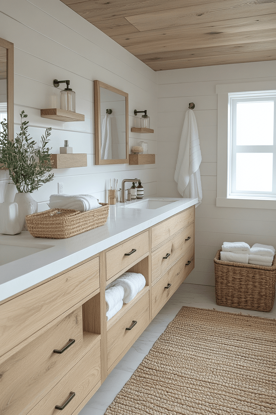 scandi bathroom