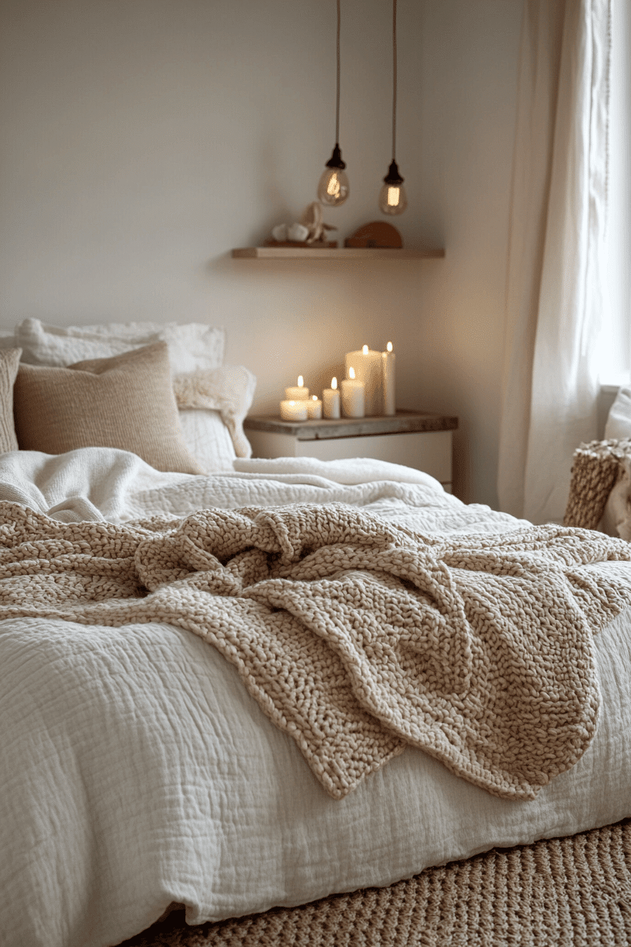 scandi bedroom