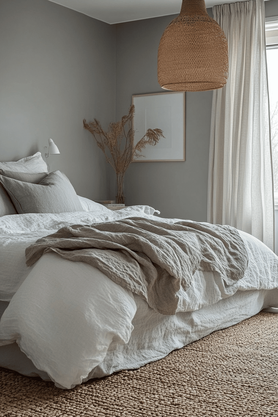 scandi bedroom