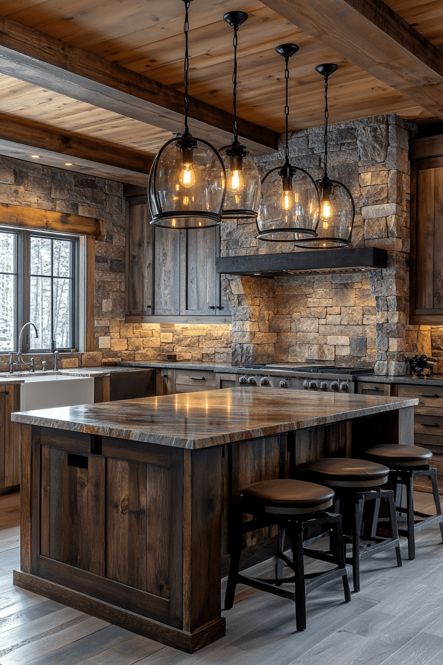 rustic kitchen
