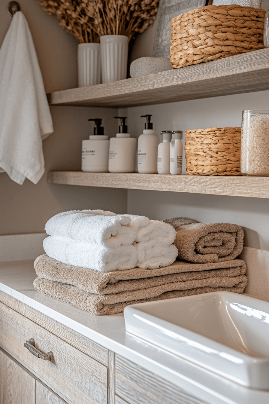 scandi bathroom