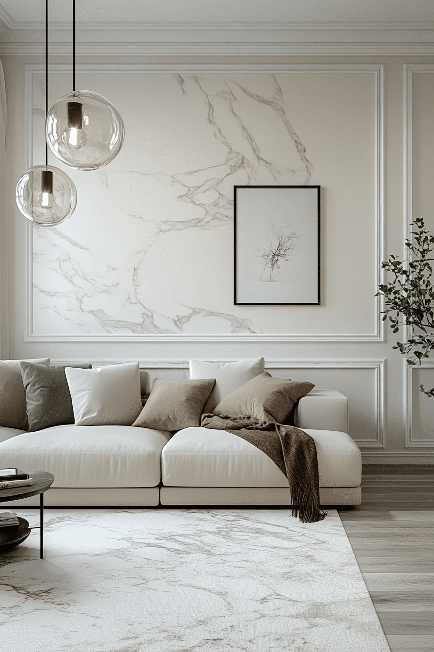 modern minimalist living room