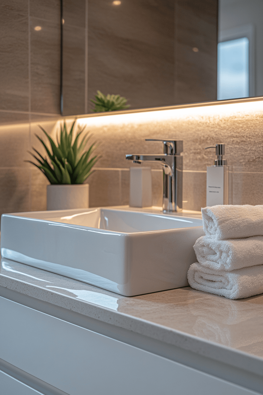 small bathroom interior