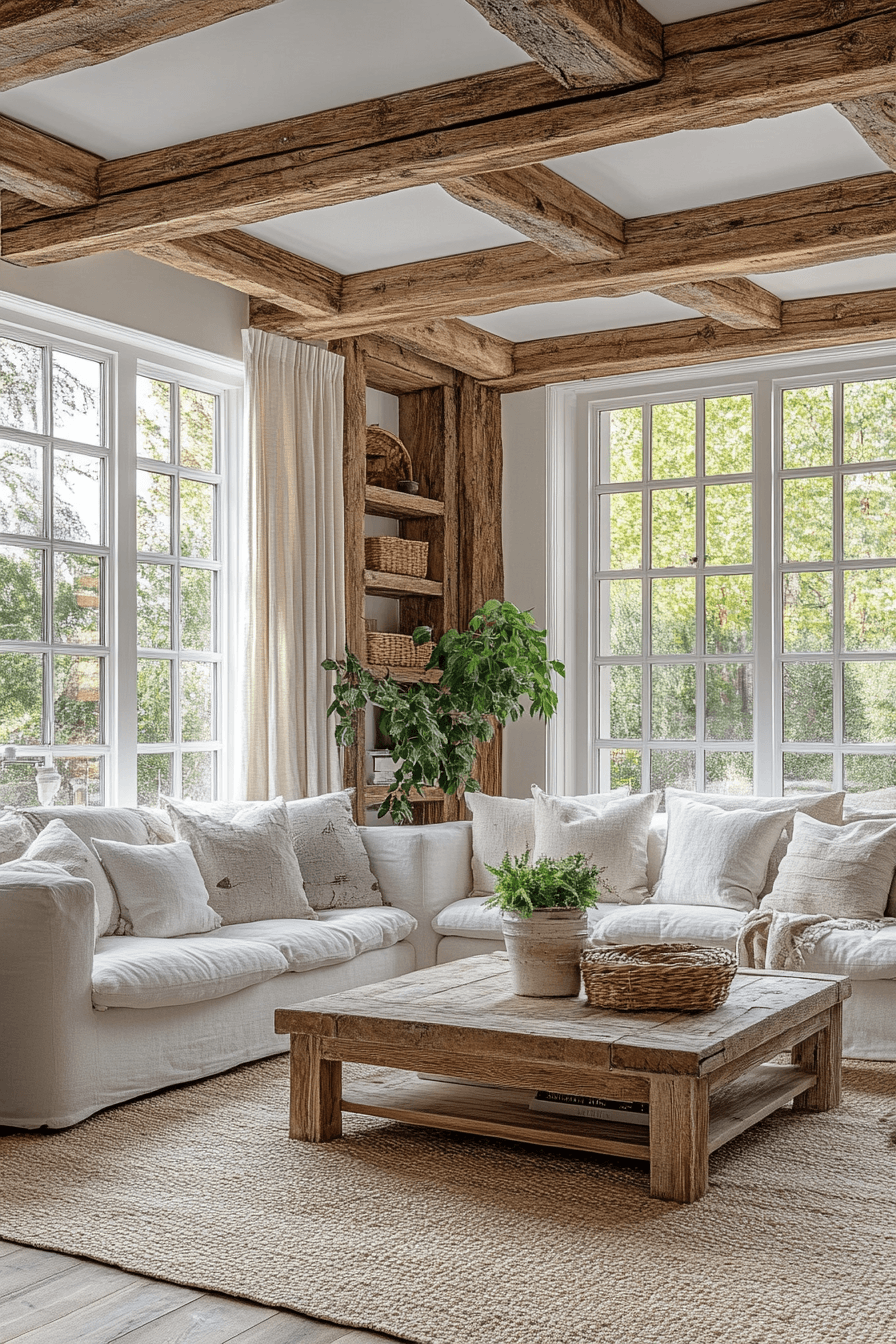 farmhouse living room