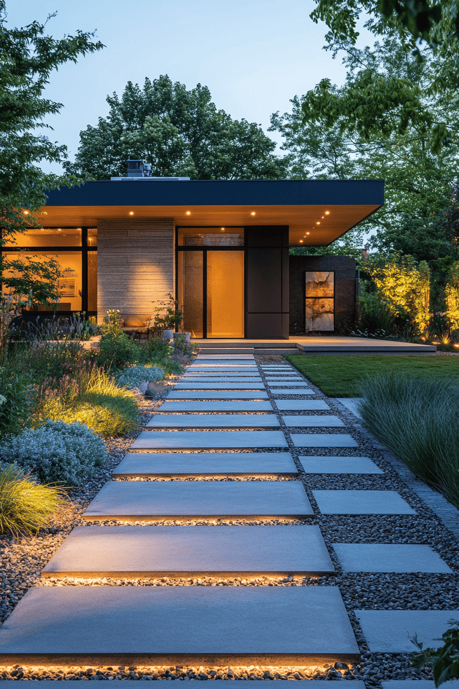 Modern Front Yard