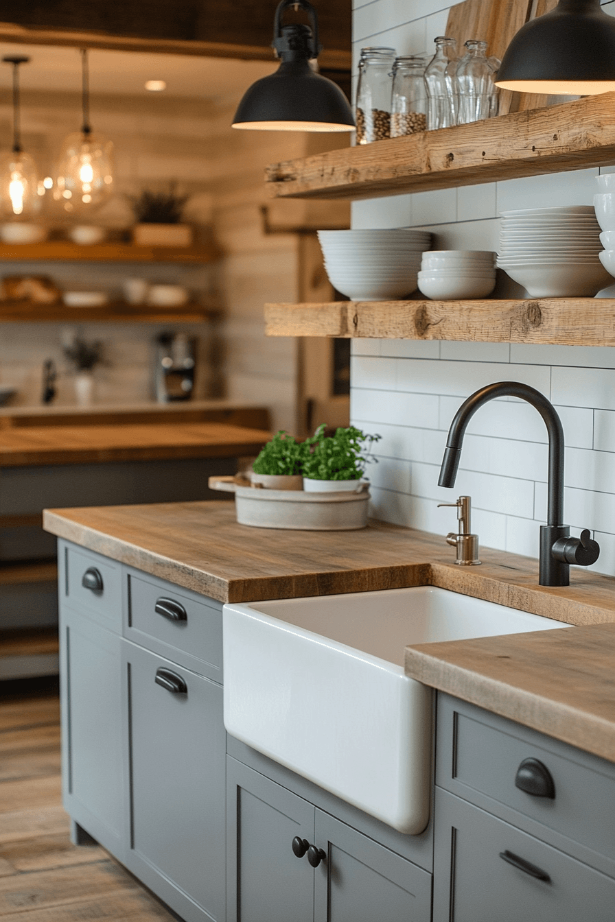 rustic kitchen