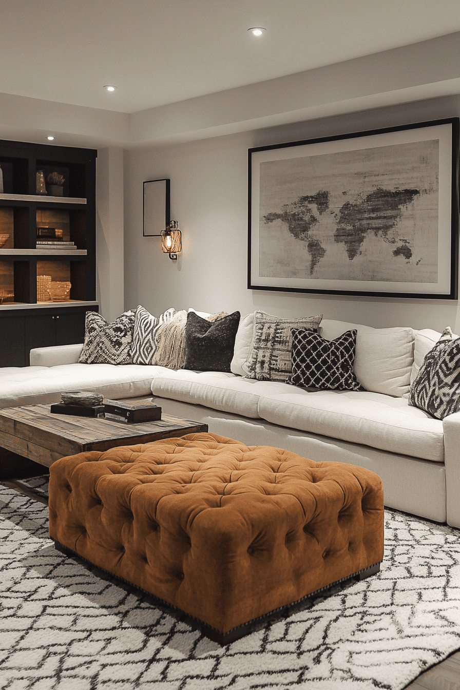 29 Basement Ideas That Turn Underused Space Into Something Beautiful ...