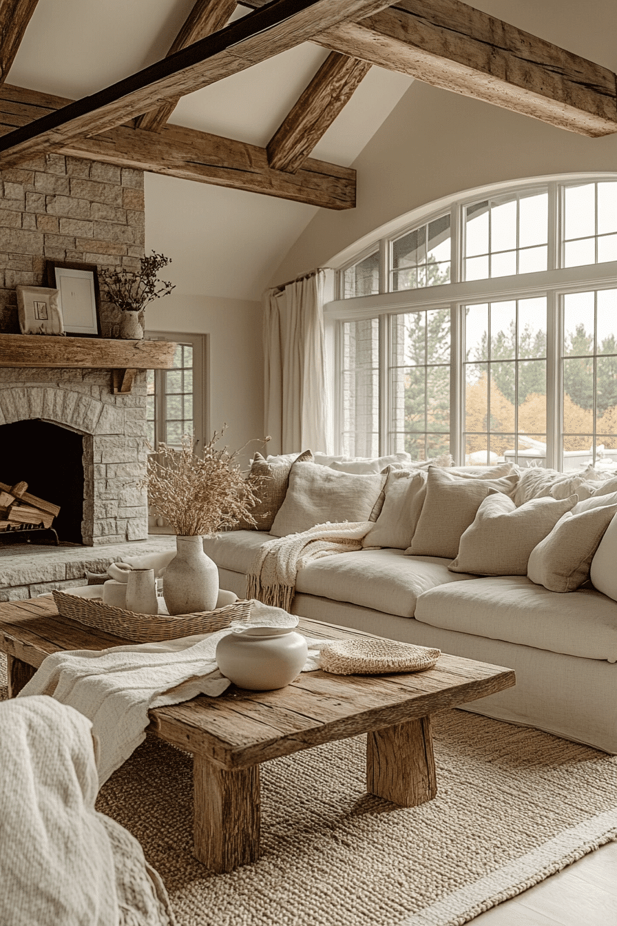 farmhouse living room