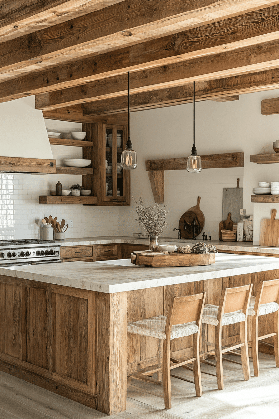 29 Rustic Farmhouse Kitchen Ideas That Feel Warm, Inviting, and Full of ...