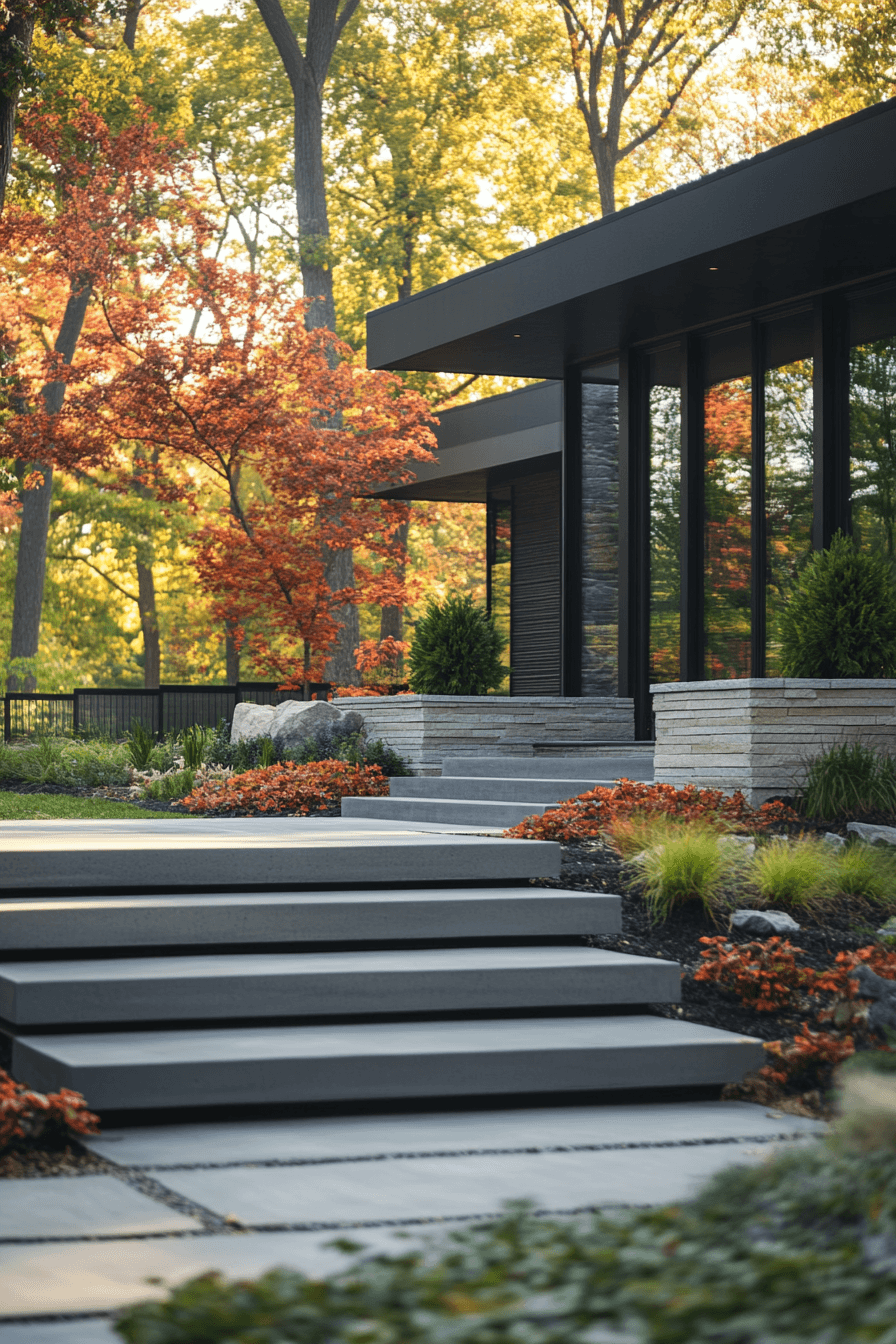 Modern Front Yard