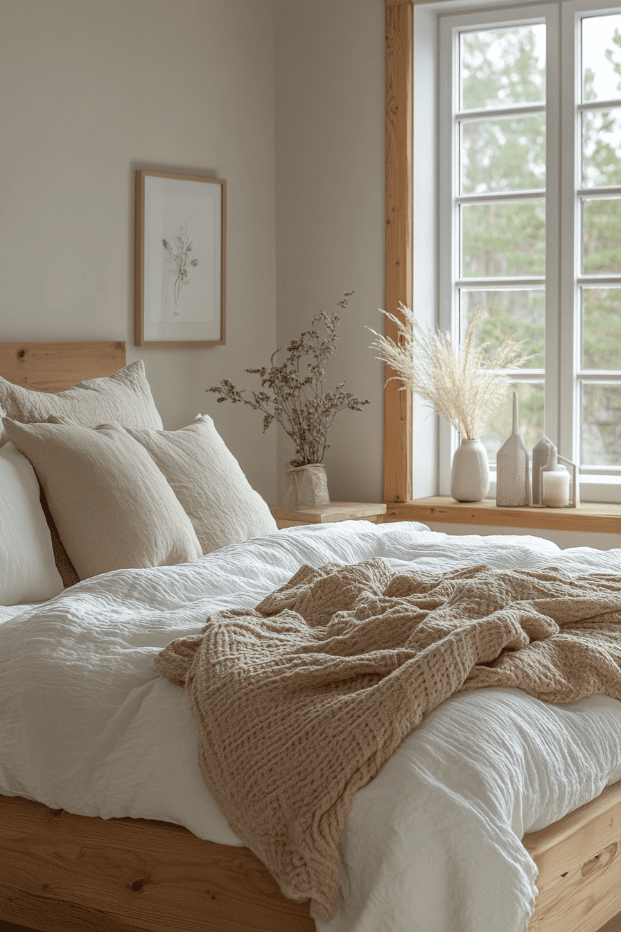 29 Scandi Bedroom Ideas That Feel Light, Cozy, and Beautifully Restful ...