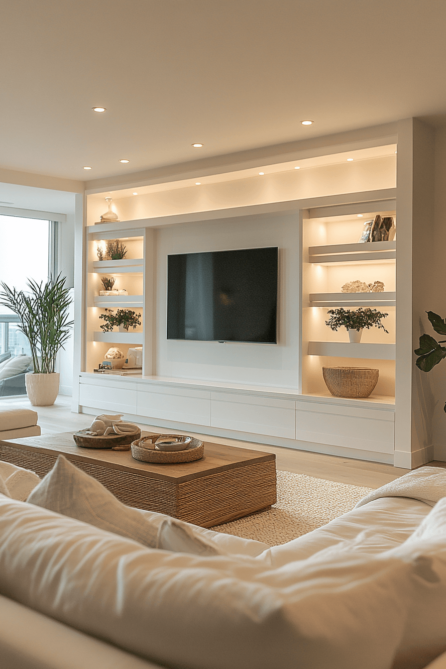 modern minimalist living room