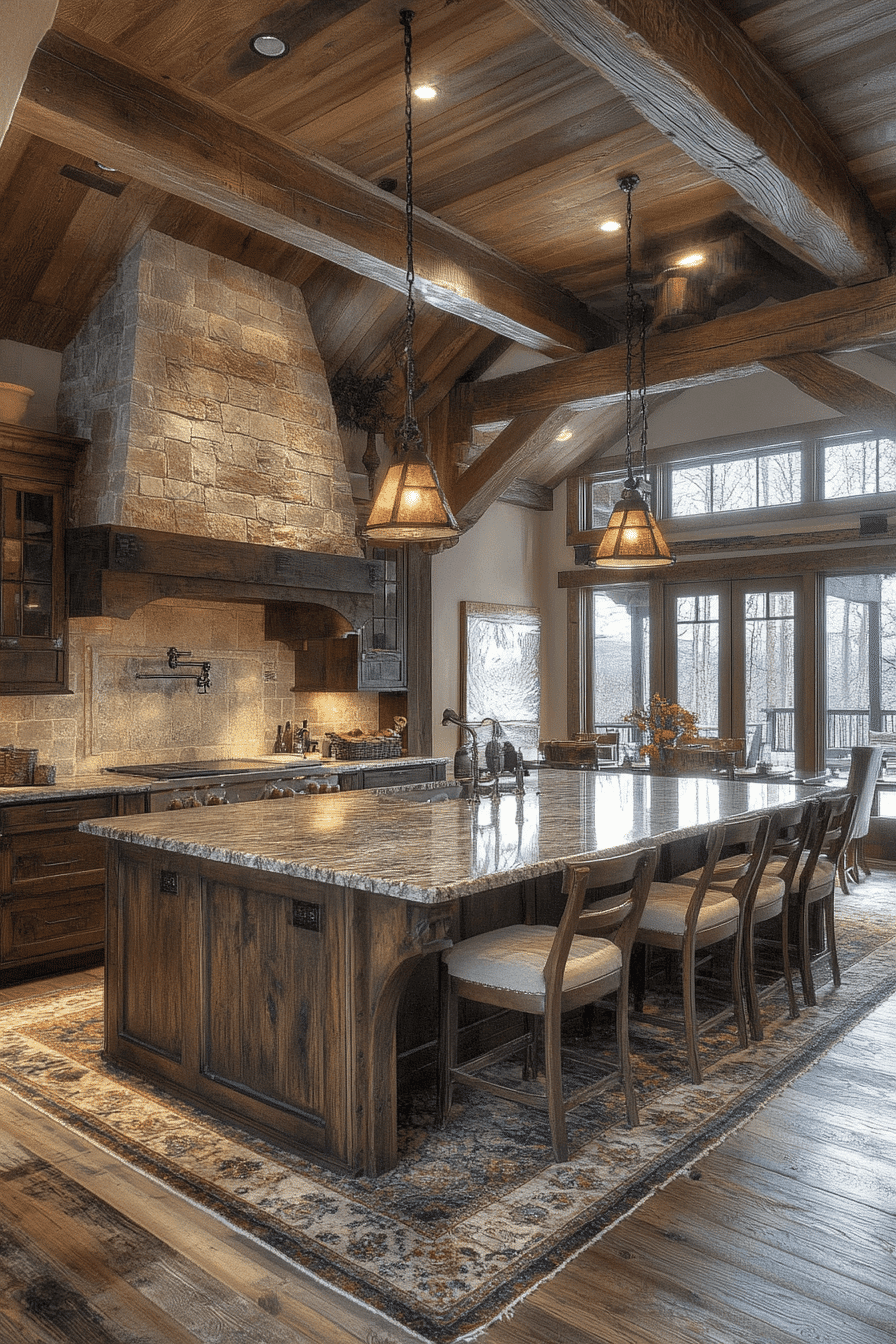 rustic kitchen