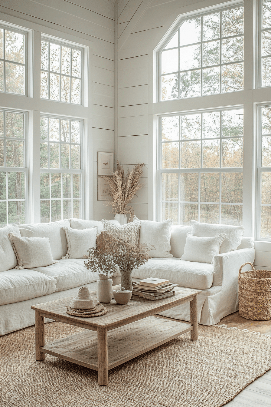 farmhouse living room
