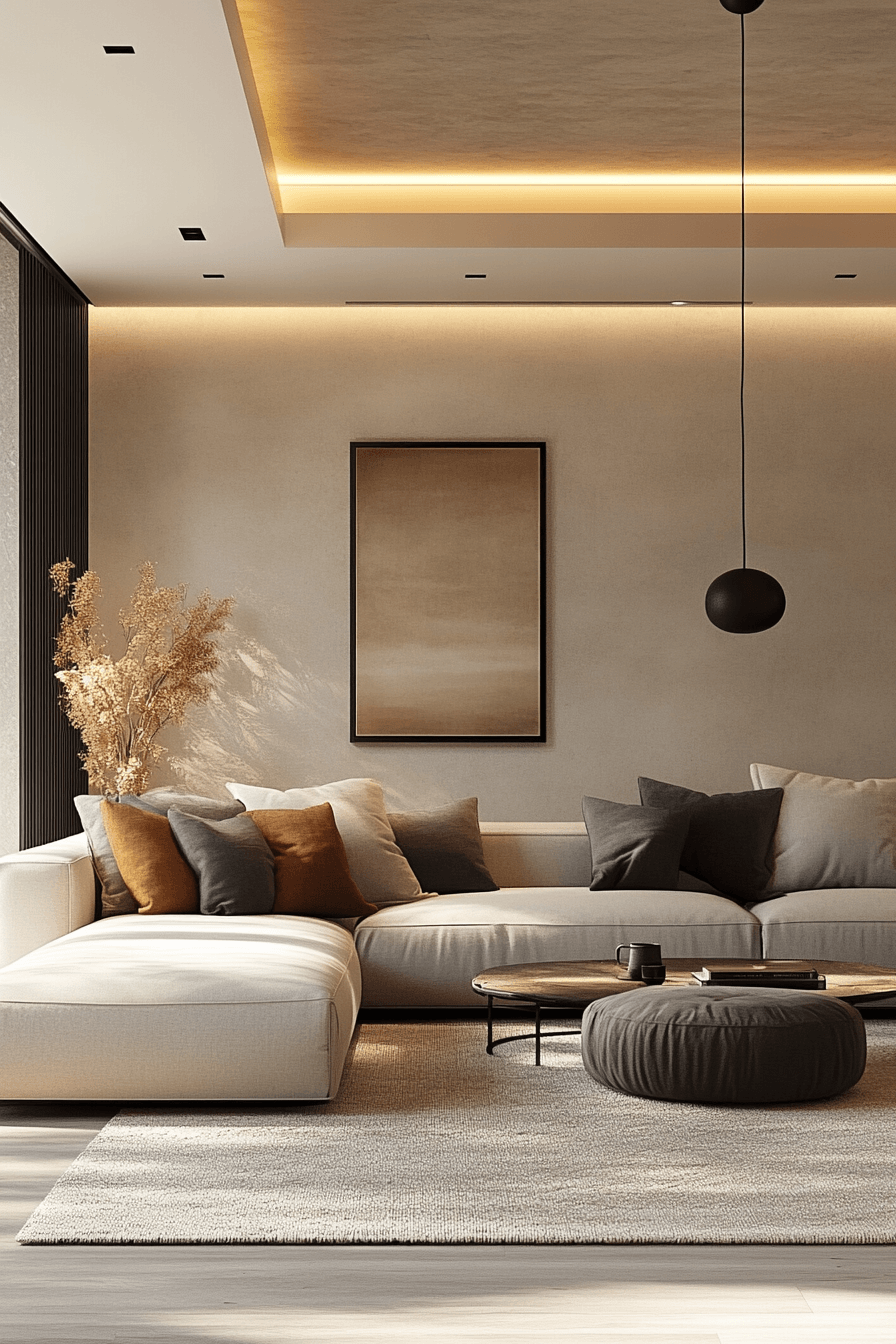 scandi living room