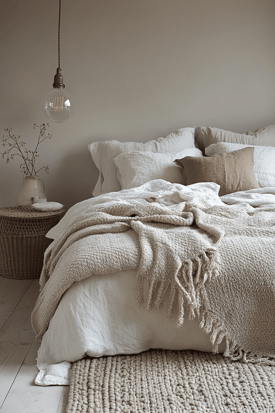 scandi bedroom