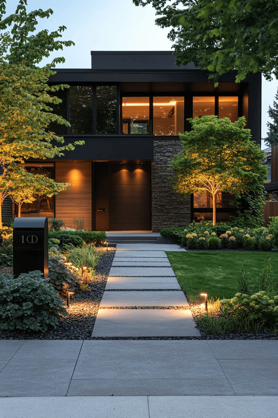 29 Modern Front Yard Ideas That Instantly Upgrade Your Home’s Curb ...