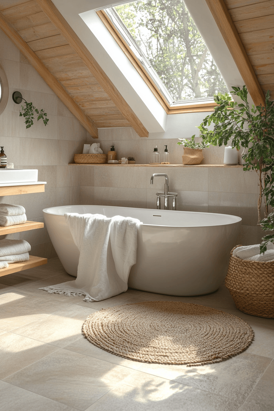 scandi bathroom