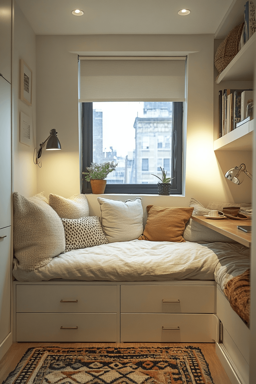 29 Tiny Bedroom Design Ideas That Make Small Spaces Feel Stylish And 29 Tiny Bedroom Design Ideas That Make Small Spaces Feel Stylish And