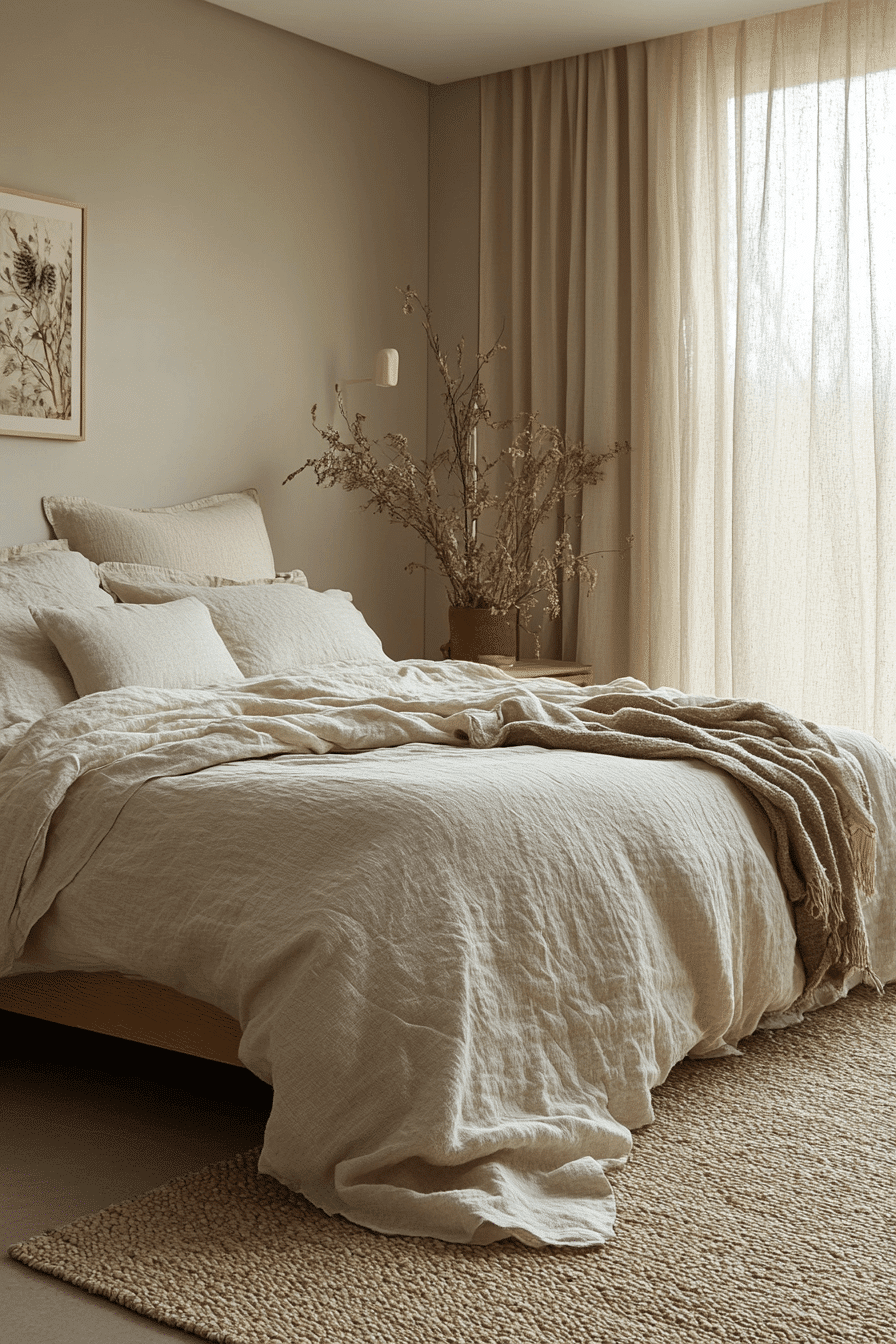 scandi bedroom