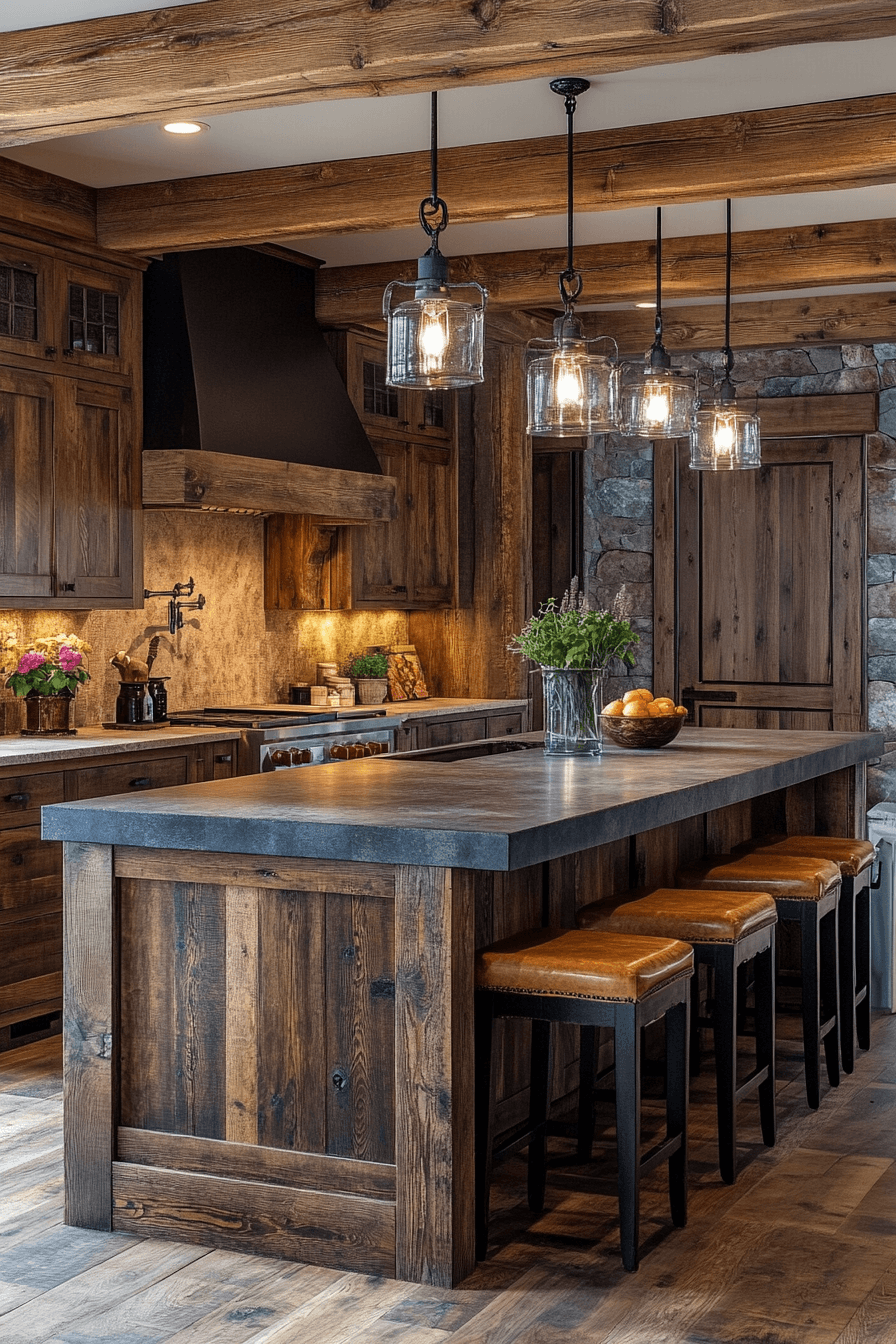 rustic kitchen