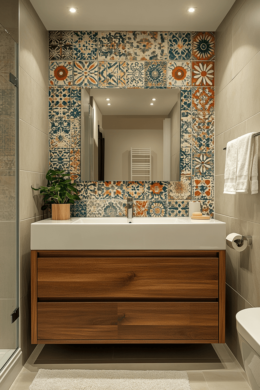 small bathroom interior
