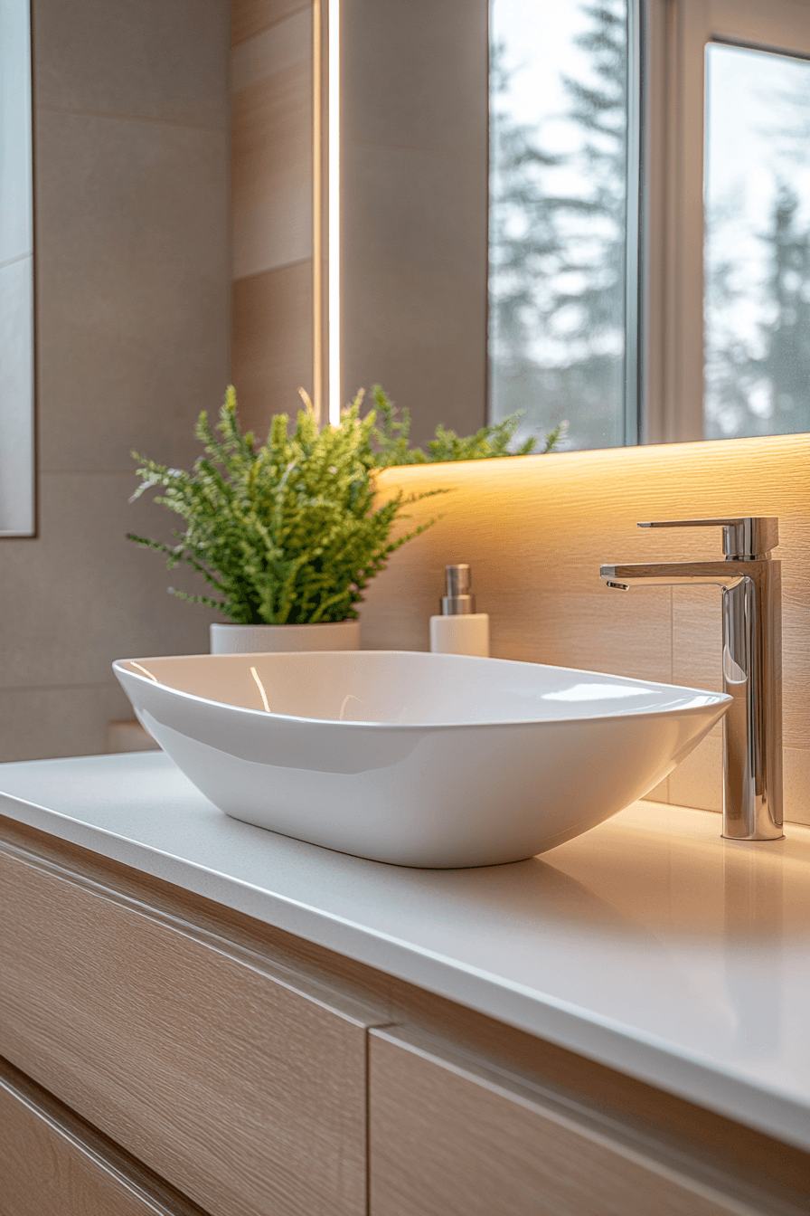 minimalist bathroom