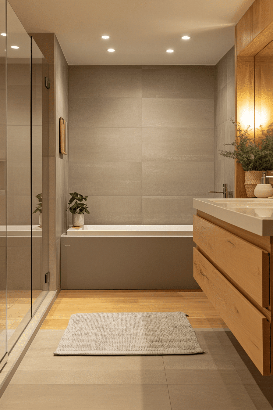 scandi bathroom