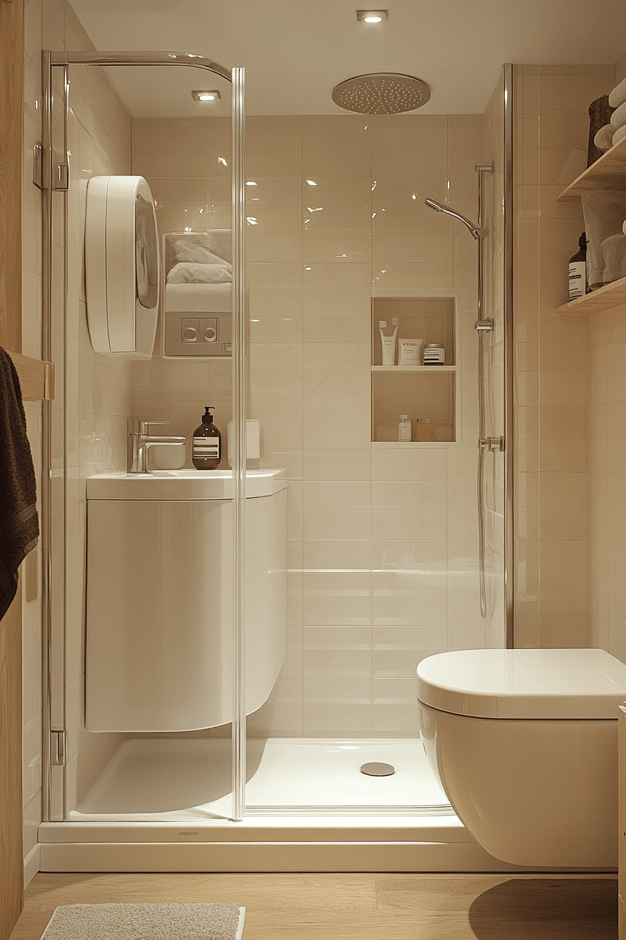 small bathroom interior