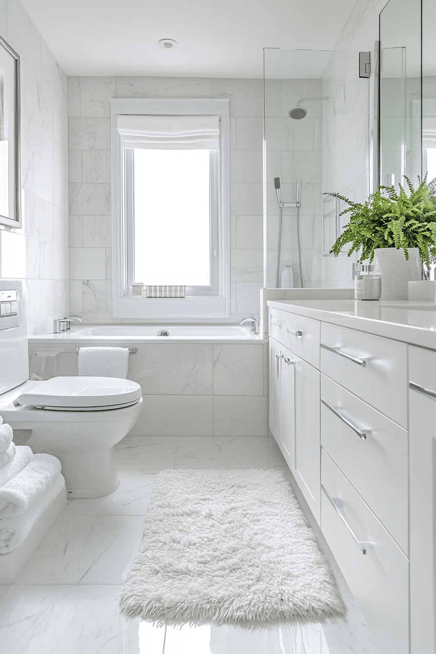 small bathroom interior