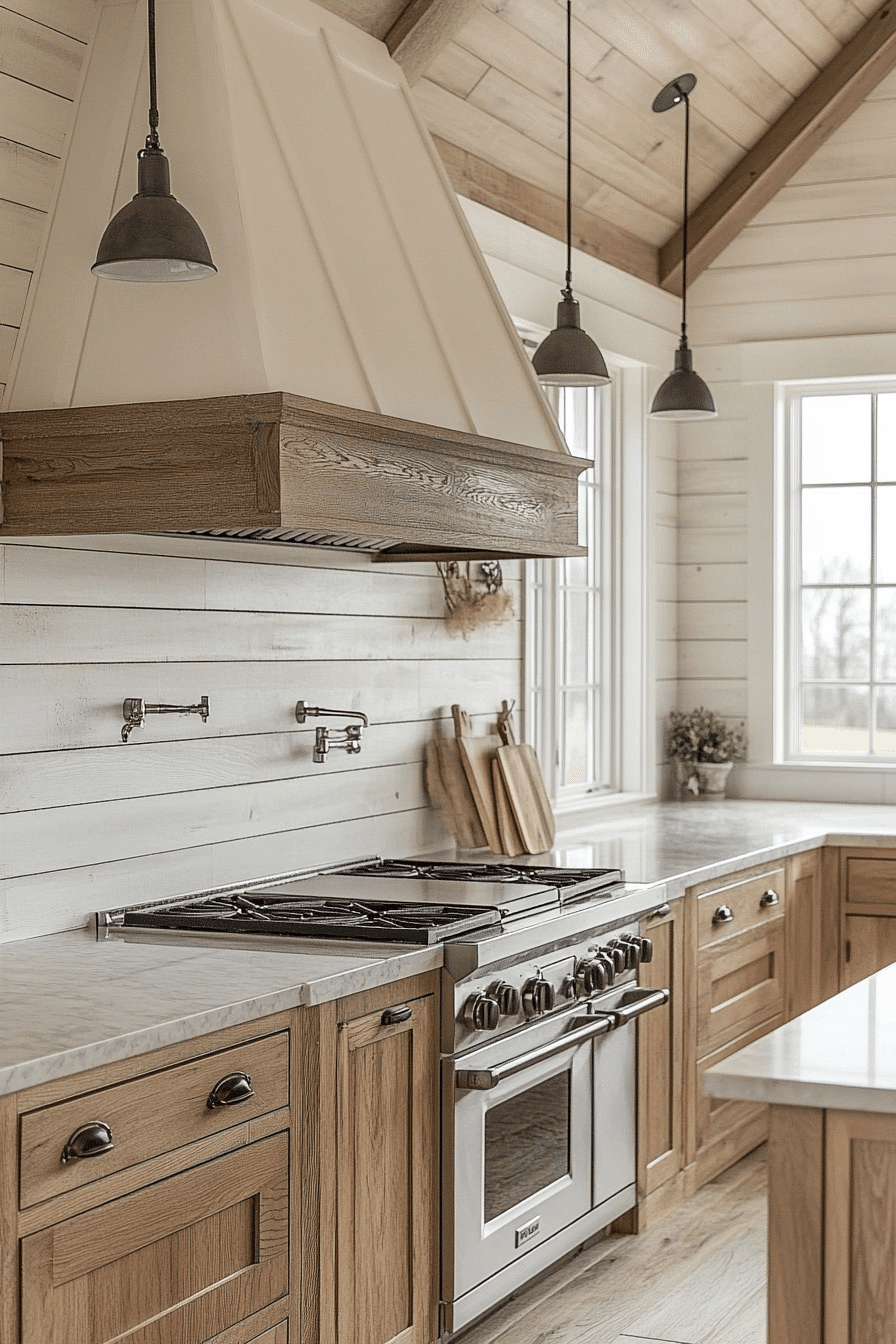 rustic farmhouse kitchen