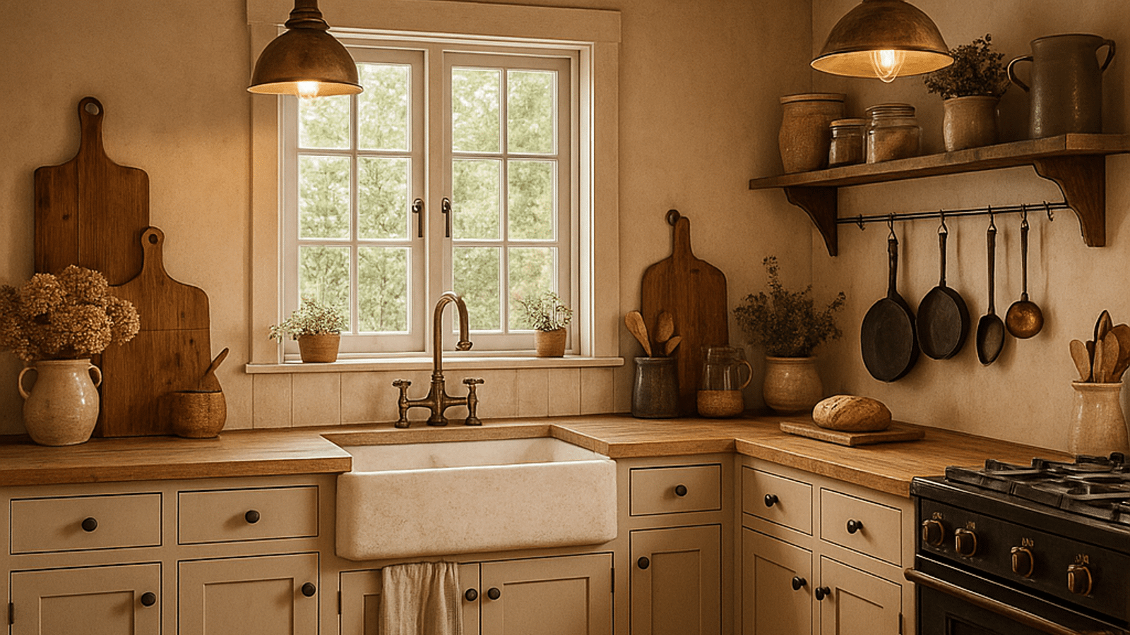 29 Rustic Farmhouse Kitchen Ideas That Feel Warm, Inviting, and Full of ...