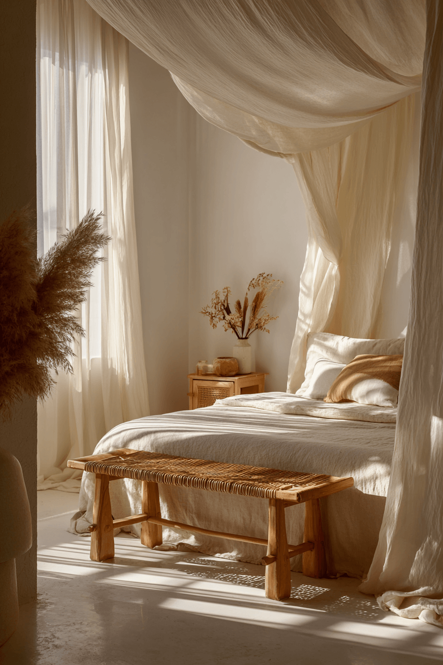 29 Minimalist Boho Bedrooms That Will Transform Your Space Into a ...