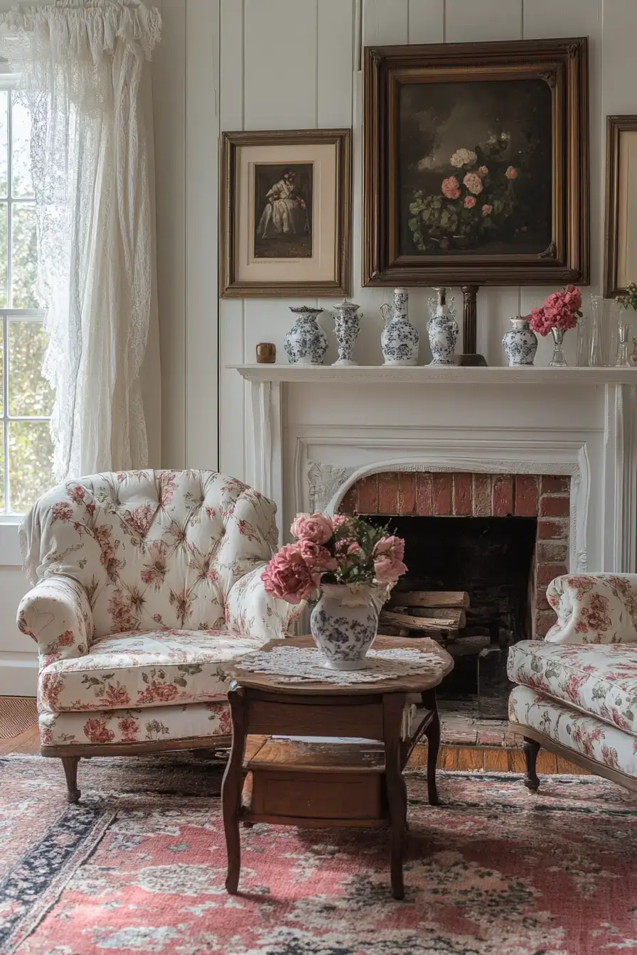 vintage house interior