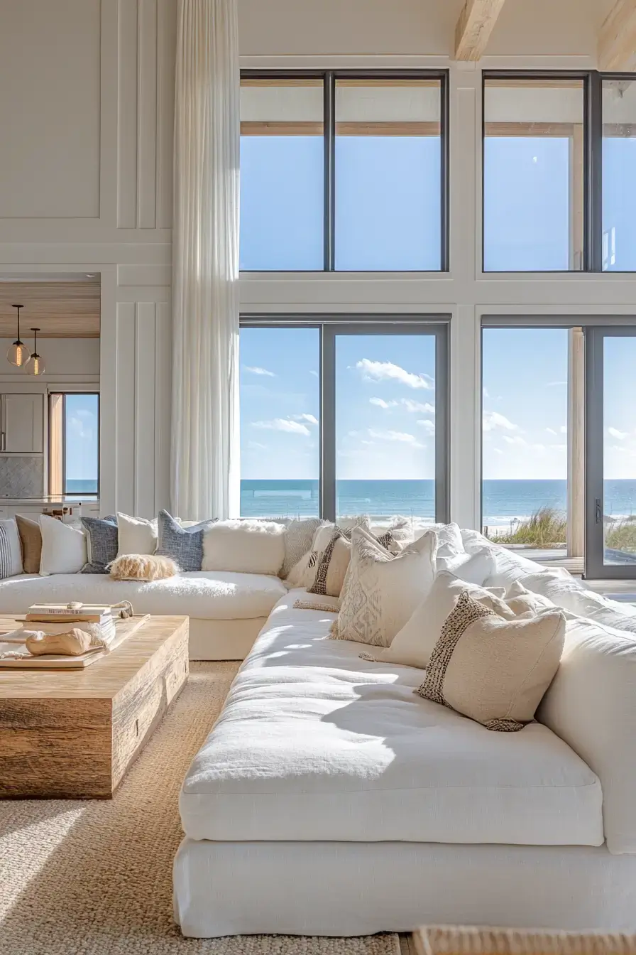 beach house interior