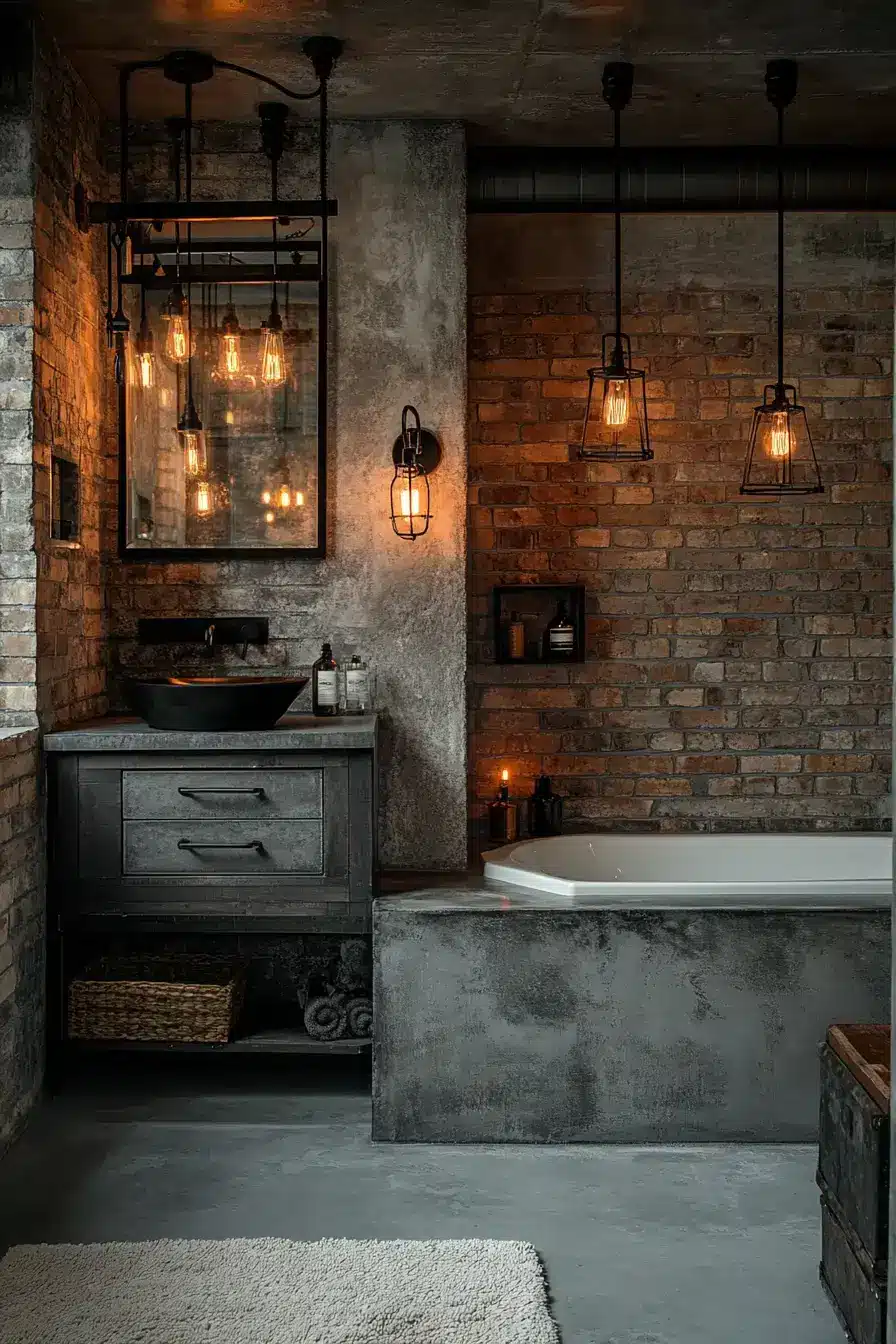 grey bathroom