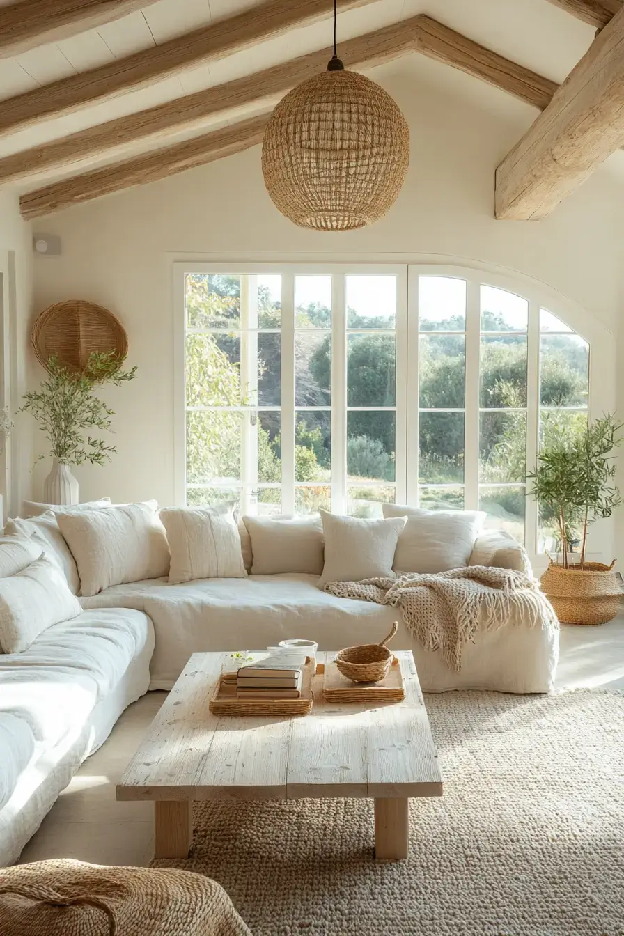 modern cottage interior