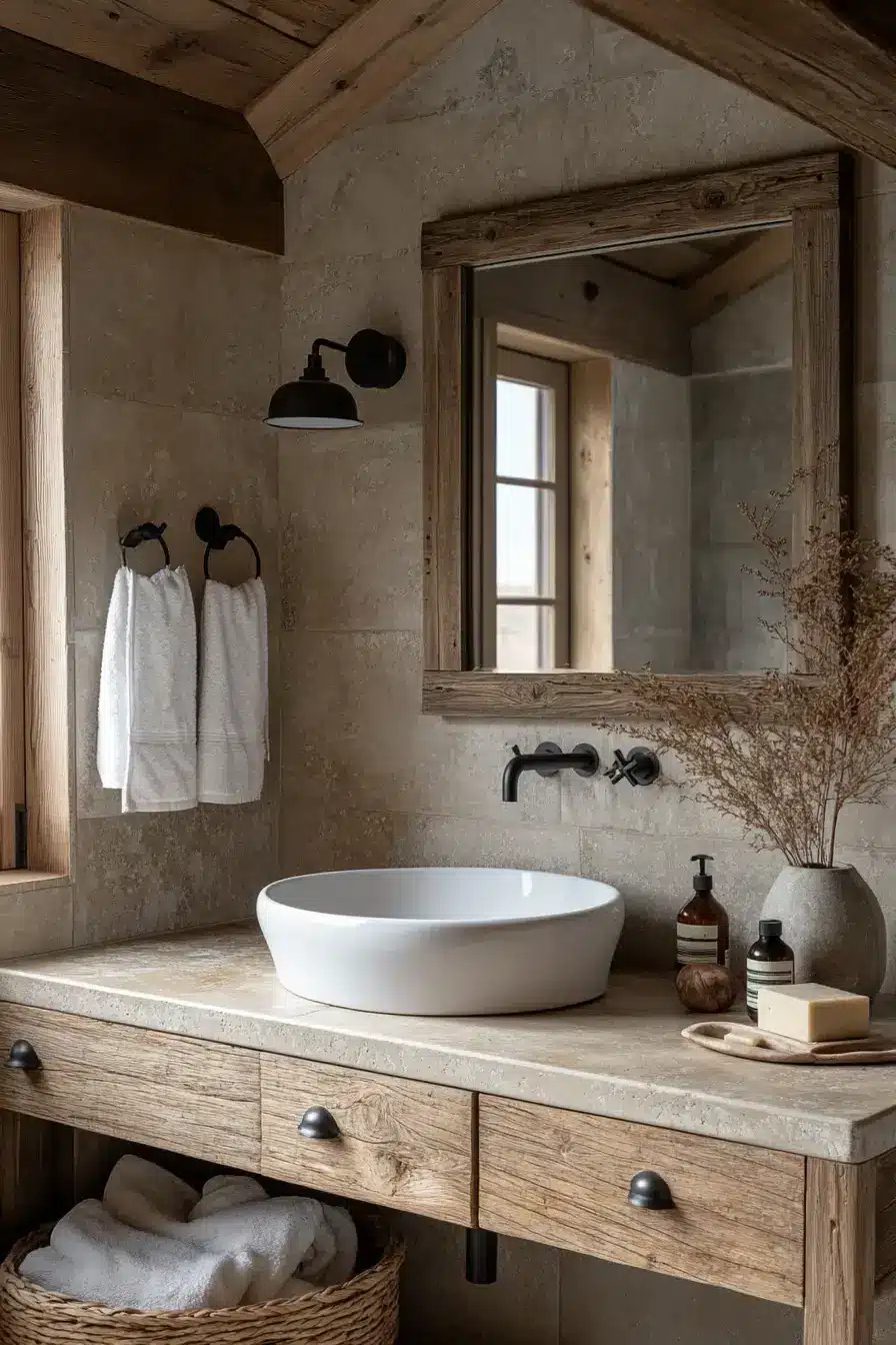 rustic bathroom ideas