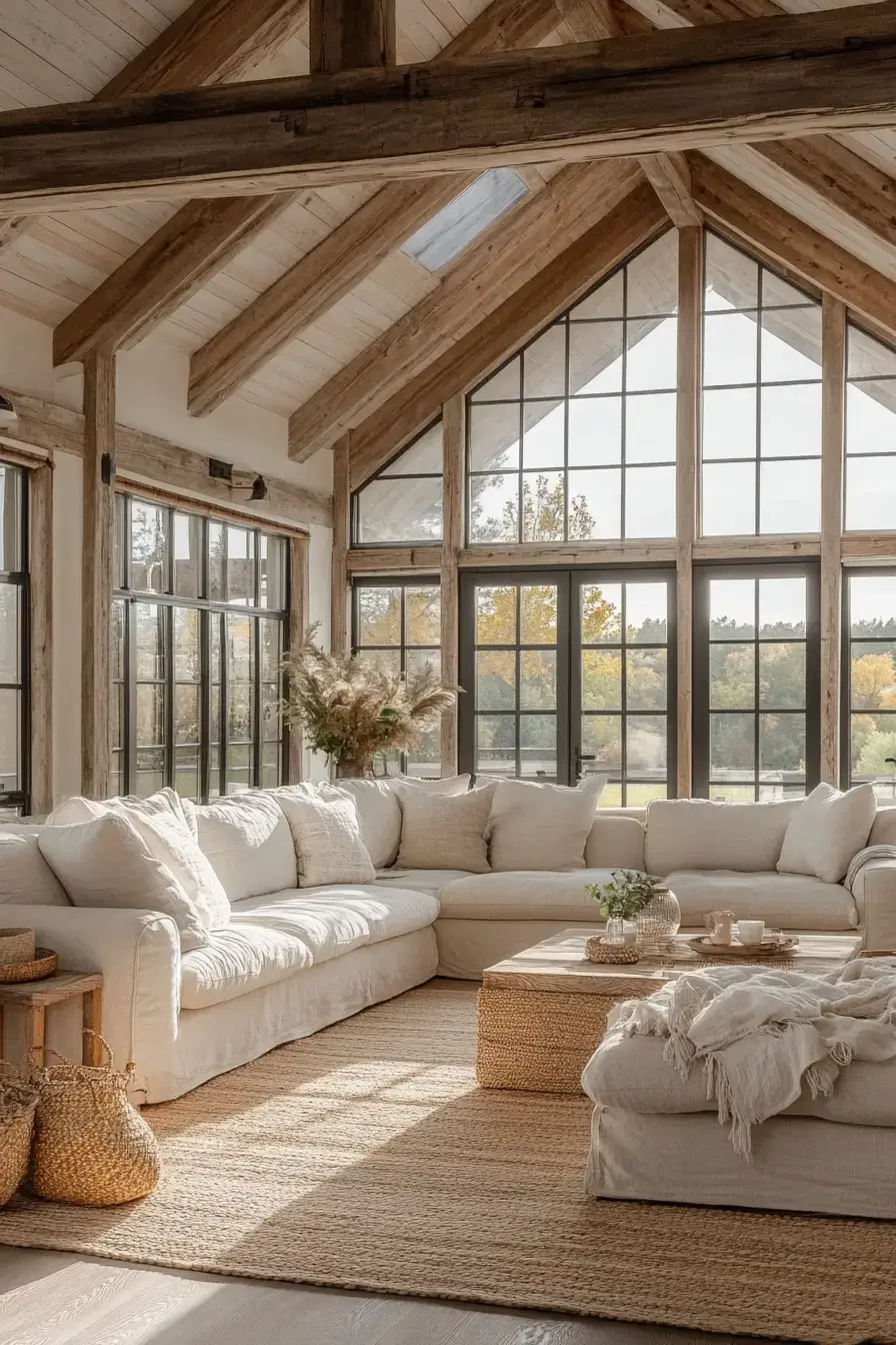 barn house interior