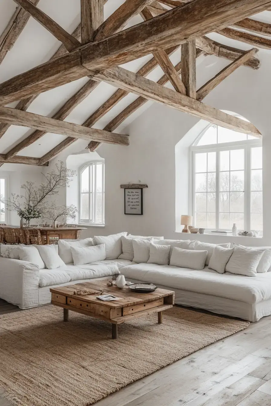 barn house interior
