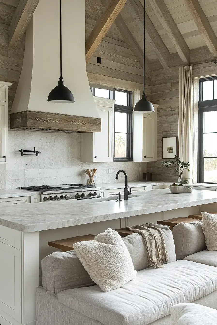 modern cottage interior
