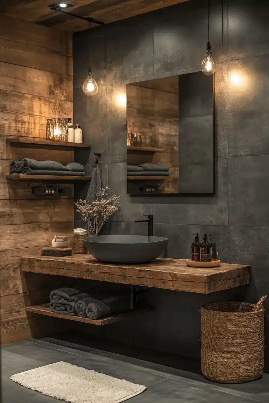rustic bathroom ideas