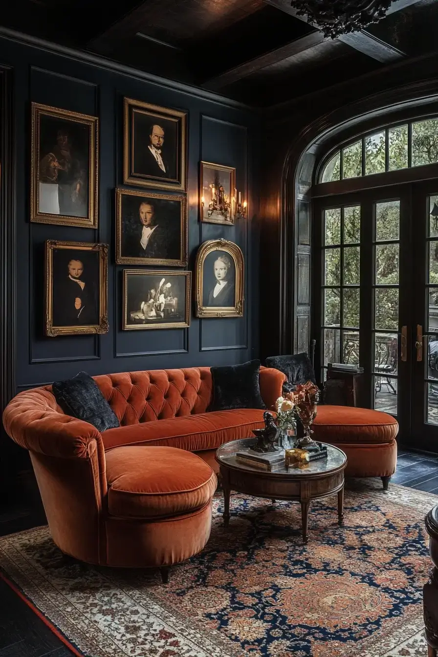vintage house interior
