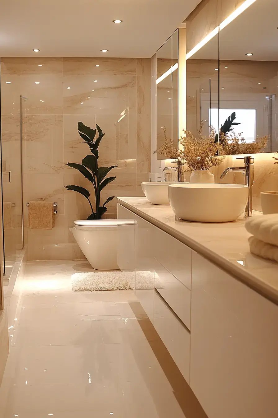 Scandinavian bathroom