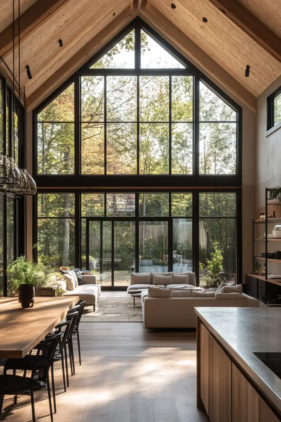 modern cottage interior
