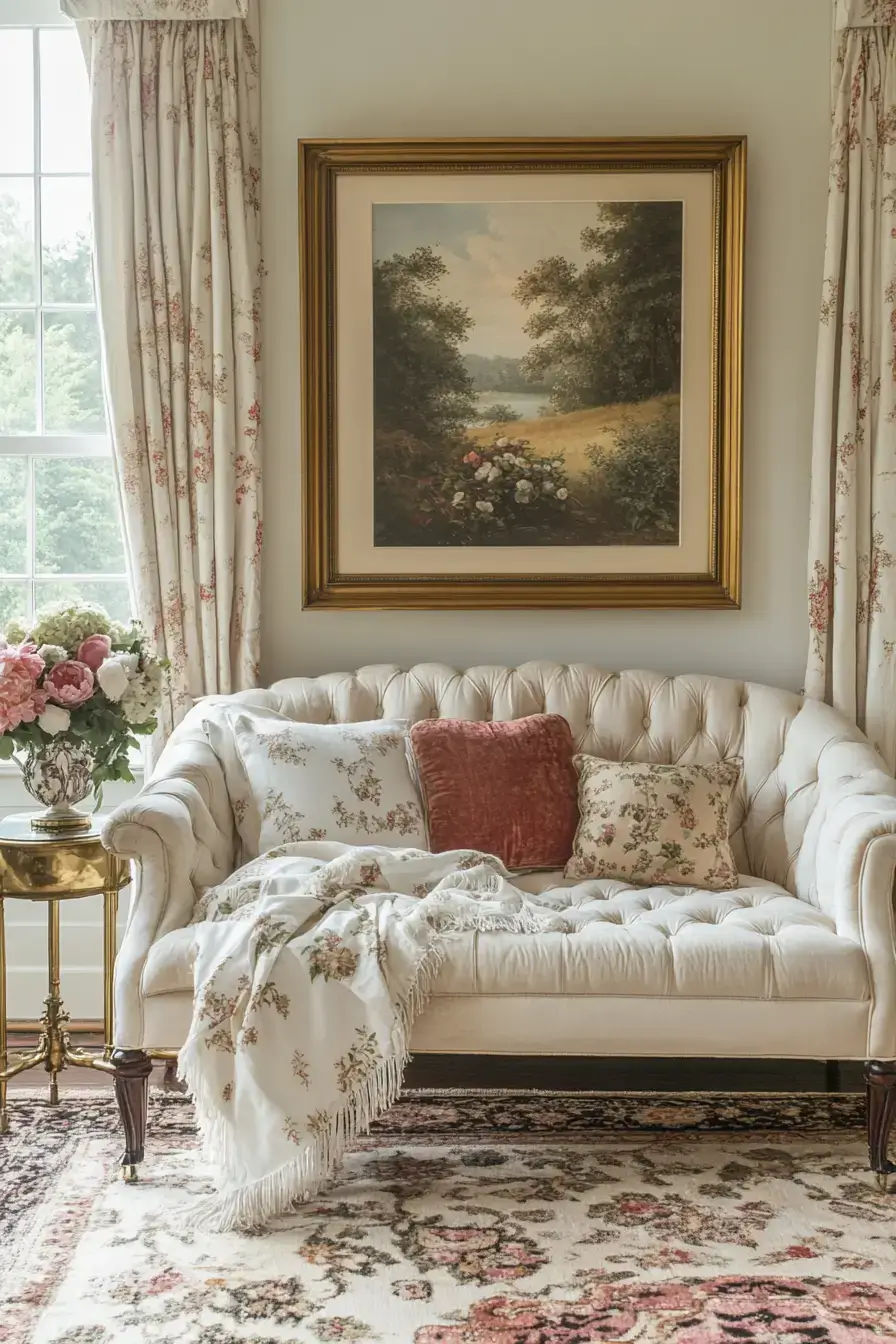 vintage house interior
