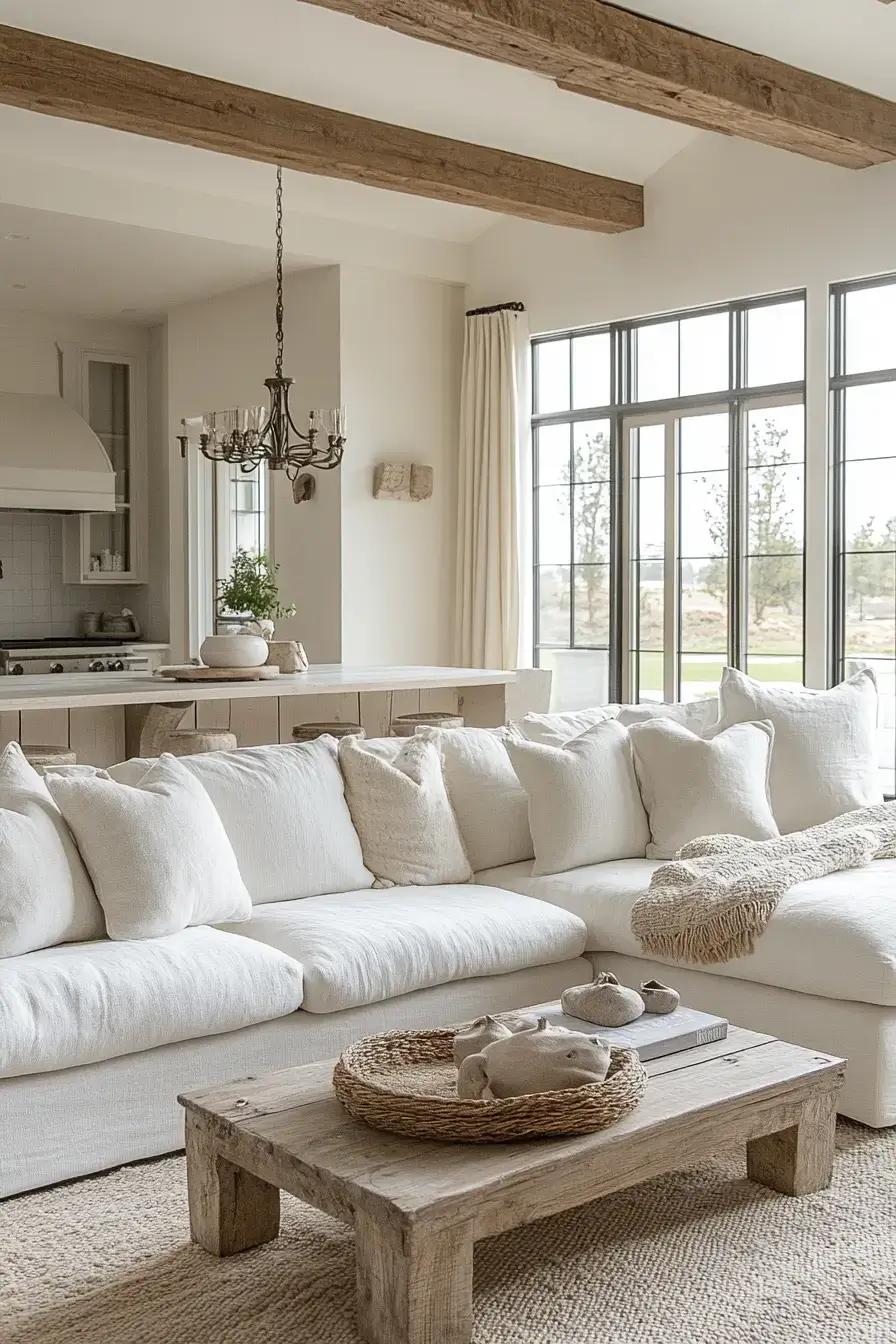 modern cottage interior