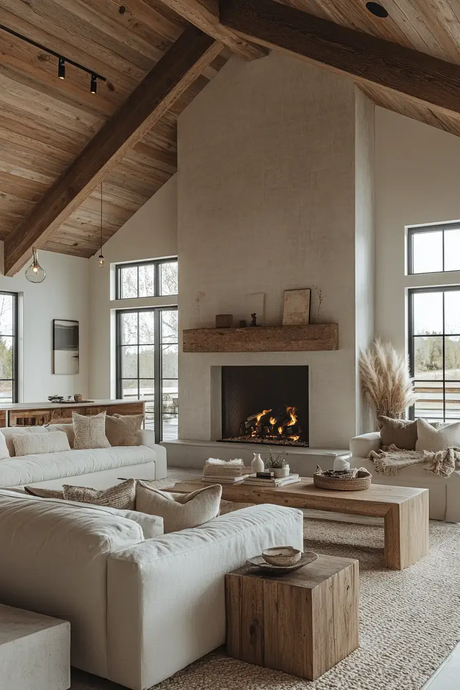 barn house interior