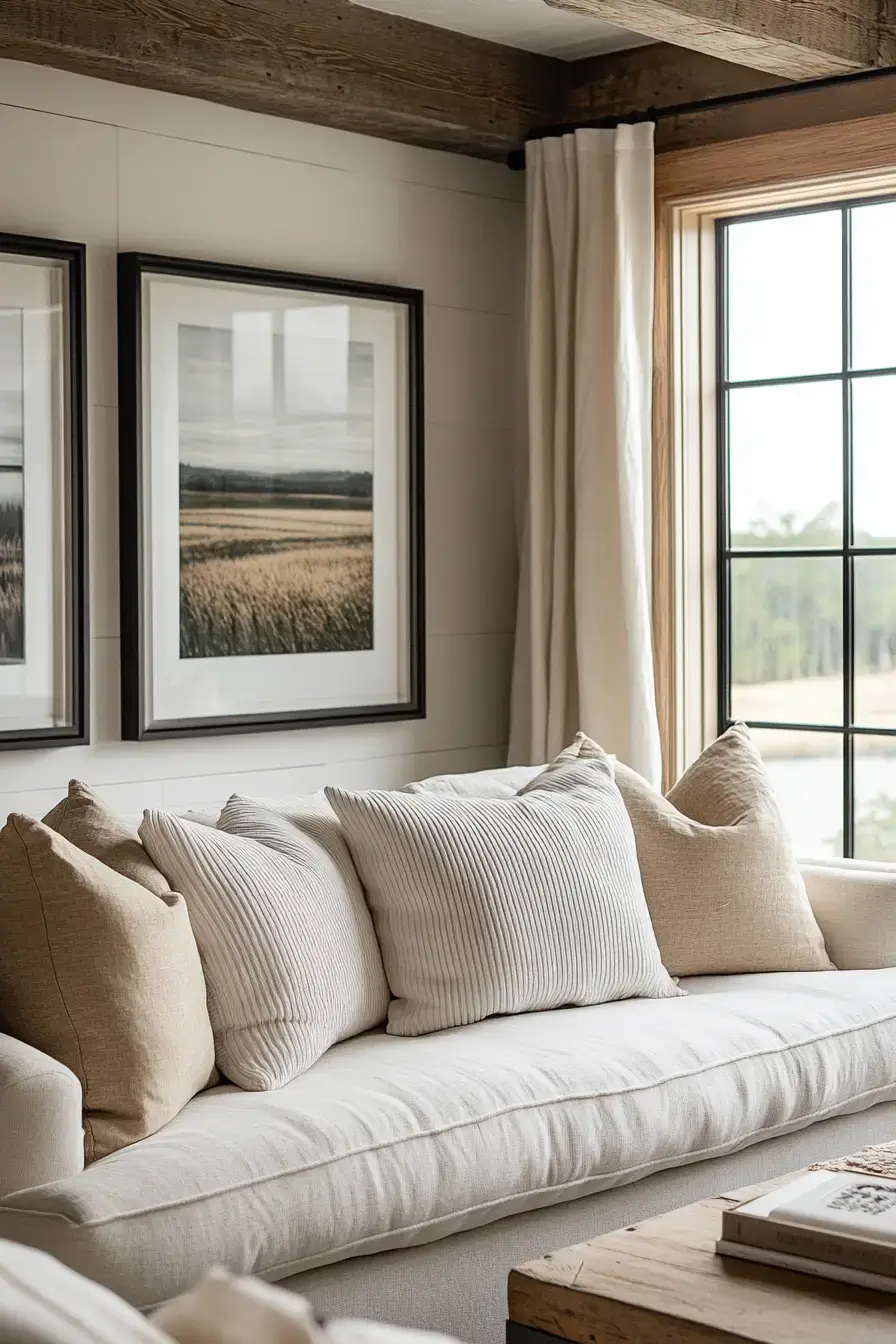 modern cottage interior